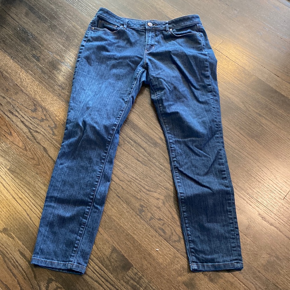 Loft Curvy Skinny Jeans 10 EUC